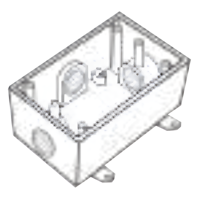 Caja Condulet FS de 3/4" ( 19.05 mm) con cuatro bocas a prueba de intemperie.