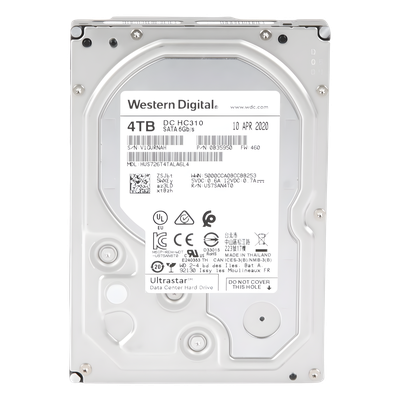 Disco Duro Enterprise 4 TB / Wester Digital (WD) / Serie Ultrastar / Recomendado para Data Center y NVRs de Alta Capacidad / Alto Performace - Imagen 5