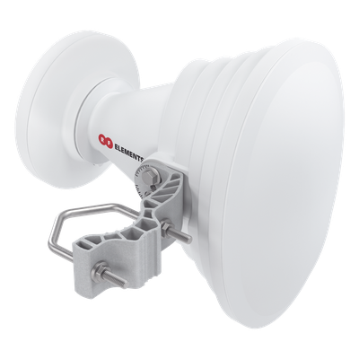Antena Sectorial Asimétrica Starter Horn de 45º, 5150 - 5950 MHz, ganancia de 17 dBi, conexión directa con radios IS-5AC, PS-5AC y IS-M5, conexión RP-SMA - Imagen 6