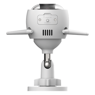 Bala WiFi / 3 Megapixel (2K) / Detección humana / Detección De Vehiculo / Alertas de Voz Personalizables / Sirena / Luz Parpadeante / Colores en Oscuridad / Micro SD / Uso En Exterior - Imagen 9