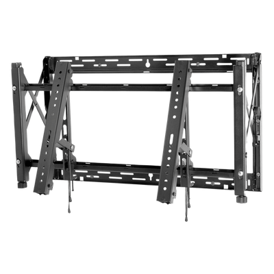 Soporte de pared para Video Wall LCD Full-Service / Para Pantallas 40"-65" / Patrón VESA 200x200 hasta 700x400 mm / Capacidad de Carga 56.8 kg Max. / Mecanismo de Acceso
