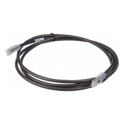 Cable de Parcheo UTP, Cat6A, 24 AWG, CM, Color Negro, 2.13 Metros (7 Pies) - Imagen 4