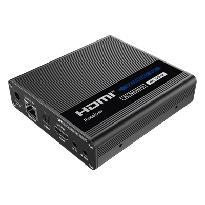 Receptor Compatible para Kits TT- 676 / 4K@60Hz con IR / Distancia de 70 Metros / Conexión en Cascada de hasta 10 Receptores con TT676. - Imagen 4