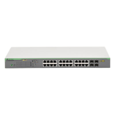 Switch PoE+ Gigabit WebSmart de 24 puertos 10/100/1000 Mbps + 4 puertos SFP Gigabit, 185 W - Imagen 3
