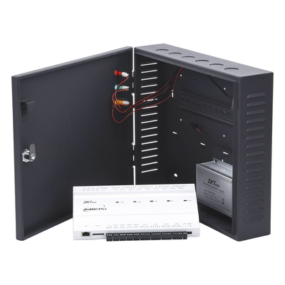 Controlador de Acceso 4 Puertas / 20,000 Huellas 30,000 Tarjetas / ADMS PUSH / TCP/IP / Gabinete y Fuente 12V 5A - Imagen 3