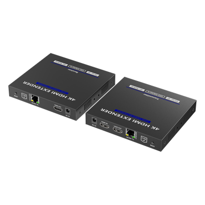 KIT EXTENSOR HDMI 4K@60HZ sobre IP GIGABIT | IPCOLOR | 100m en Conexión Uno a Uno | Salida Loop | IR Bi-Direccional | RS232 | ARC | CERO LATENCIA | Soporta conexión Uno a Muchos/Switch en Cascada - Imagen 3