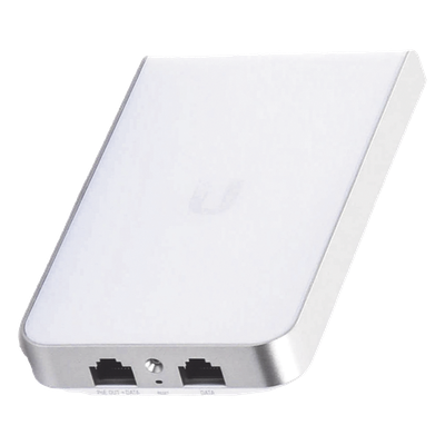 Access Point UniFI doble banda cobertura 180º, MI-MO 2x2 diseño placa de pared con dos puertos adicionales, hasta 100 usuarios Wi-Fi - Imagen 4