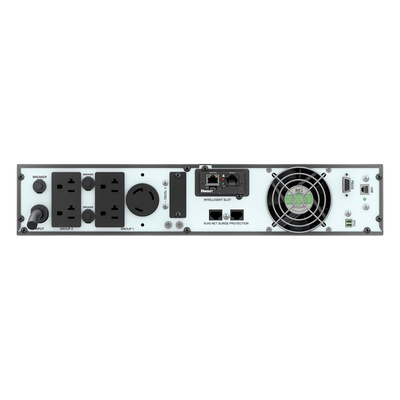 UPS SmartZone de 3000 VA/3000 W, Online Doble Conversión, Entrada 120 Vca NEMA L5-30P, Onda Senoidal Pura, 2 UR, Con 4 Tomas NEMA 5-20R y 1 L5-30R, Incluye Tarjeta de Red y Kit de Rieles - Imagen 5