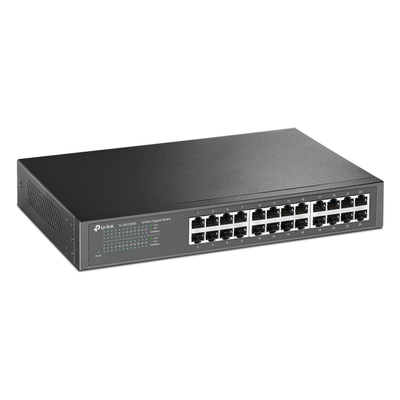 Switch Gigabit no administrable de 24 puertos 10/100/1000 Mbps para escritorio/rack - Imagen 3