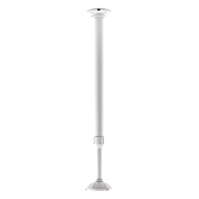 Soporte Telescópico Universal para Cámaras Domo y Bala / Color Blanco / 0.60 mts a 1.2 mts de Distancia (Ajustable)