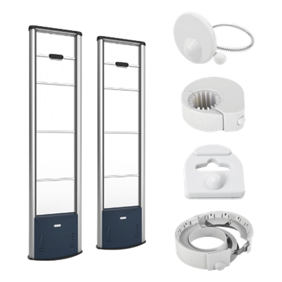 Kit de Arcos EAS para Protección de Ropa, Botellas, con Accesorios RX, TX 8.2 MHz hasta 1.8 m