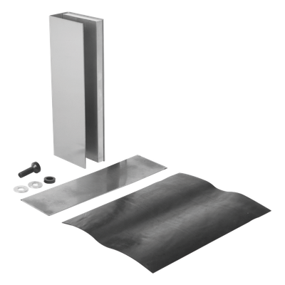 Montaje "U" para Puertas de Vidrio/ 3/4" de Grosor/ Para Chapas Magnéticas de 1200 lbs./ Ajuste por Opresores - Imagen 4