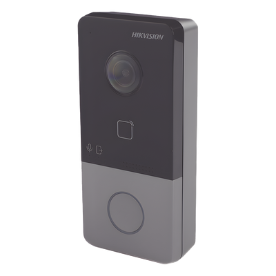 Videoportero IP 2 Megapixel / PoE Estandar / IP65 / Apertura desde Hik-connect / Soporta 1 Departamento y Hasta 6 Monitores / Soporta Tarjetas Mifare / 1 Salida Relay - Imagen 3