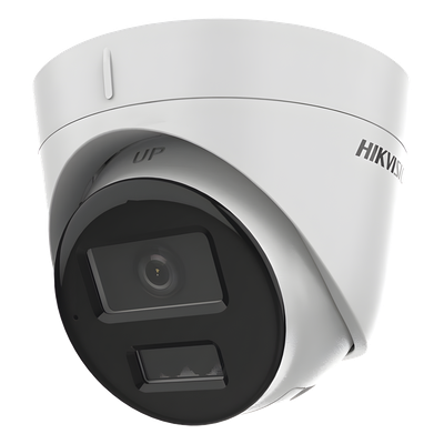 [Dual Light] Turret IP 2 Megapixel / Lente 2.8 mm / 30 mts IR + 30 mts Luz Blanca / Micrófono Integrado / ACUSENSE Lite / Exterior IP67 / H.265 / PoE / ONVIF / Micro SD