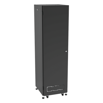 Gabinete para Telecomunicaciones Rack Estándar de 19", 42UR, 600 mm Ancho x 600 mm Profundidad. Fabricado en Acero, Se envía el Gabinete Armado. - Imagen 3