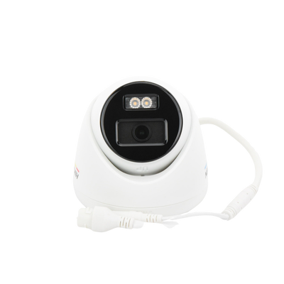 Turret IP 4 Megapixel / Imagen a Color 24/7 / PoE / Lente 2.8 mm / Luz Blanca 30 mts / Exterior IP67 / WDR 120 dB / H.265+ / ONVIF - Imagen 9
