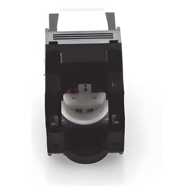 Módulo Jack Keystone Cat5e (Toolless), con Terminación en Ángulo 180 - Color Negro, Compatible con Faceplate y Patchpanel Linkedpro - Imagen 5