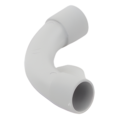 Curva de radio estrecho para tubería rígida, recomendado para cables de datos, PVC Auto-extinguible, de 16 mm - Imagen 5