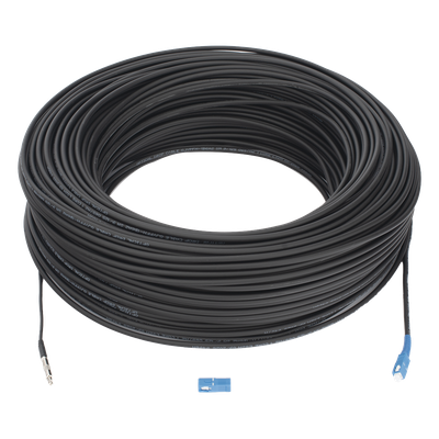 Rollo de Fibra Óptica Drop Redonda G657A2 Monomodo Simplex de 150 Metros (492.13 Pies) con Conectores SC/UPC-SC/UPC para Instalaciones Aéreas, Subterráneas o a la Intemperie - Imagen 5