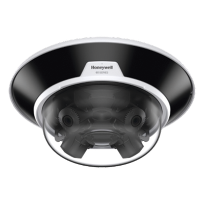 Cámara IP multisensor / 20 MP (4x 5 MP) / Lentes motorizados 3.7-7.7 mm / IR 30 m / IP66 / IK10 / PoE+ / ONVIF Profile G/S