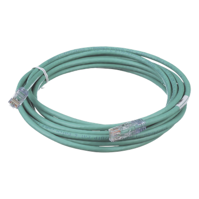 Cable de Parcheo TX6, UTP Cat6, 24 AWG, CM, Color Verde, 4.57 Metros (15 Pies) - Imagen 4