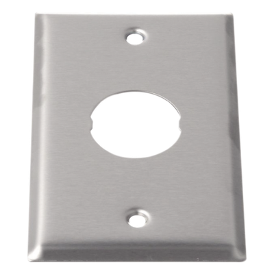 Placa de Pared IndustrialNet?, Para 1 Conector Industrial, de Acero Inoxidable - Imagen 5