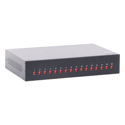 Fuente 24 Vca / Industrial / Tipo RACK / 20 Amperes / 16 salidas / 1.25 Amperes por salida administrada / 2.5 Amperes por salida máxima - Imagen 5