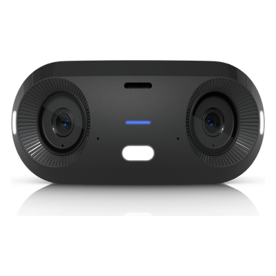 UniFi Protect G6 180 – Cámara PoE+ Dual Sensor de 16 MP para Interior/Exterior con Motor de IA Multi-TOPS y Cobertura Panorámica de 180°