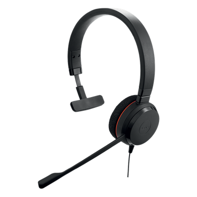 Jabra Evolve 20 Mono con conexión USB, micrófono con cancelación de ruido de última generación, configuración Plug and Play, Certificación Microsoft Teams (4993-823-109) - Imagen 3