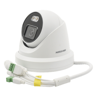 Turret IP 4 Megapixel / Imagen a color 24/7 / Lente 4 mm / Luz Blanca 40 mts / Exterior IP67 / Micrófono Integrado / WDR 120 dB / Audio y Alarma / Onvif / MicroSD - Imagen 4