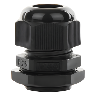 Conector Tipo Glándula / IP67 / Cable 10-14 mm / Rosca 22 mm (7/8') / Plástico Negro - Imagen 5
