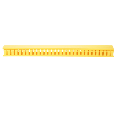Kit de Administrador de Cables Vertical FiberRunner 2X2, Incluye Soportes de Montaje y Accesorios, Color Amarillo - Imagen 4