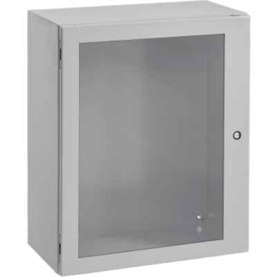 Gabinete Eléctrico de Control (Línea Concept) de 508x508x203 mm NEMA 4/12, Acero Color Gris Claro