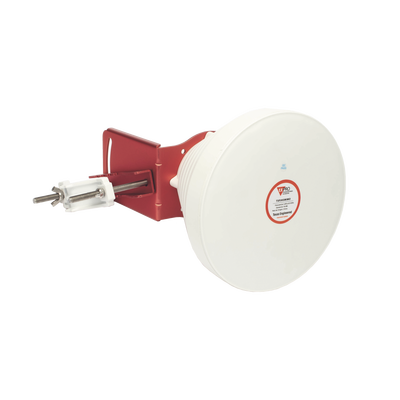 Antena Sectorial Horn / 4.9-6.5 GHz / 19 dBi / Haz 30° / Polarización Dual V/H 45° / IP Resistente a Intemperie - Imagen 4