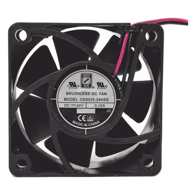 Ventilador Axial Anticondensante / 60 x 60 x 25 mm / 24 Vdc / 25.0 CFM / 4500 RPM / 2.9 W / Cojinete Sellado - Imagen 5