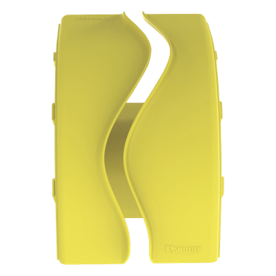 Bajada Vertical Exterior 90° / Canaleta 6x4 FiberRunner / Radio 2" (50.8 mm) / PC/ABS / Amarillo - Imagen 4