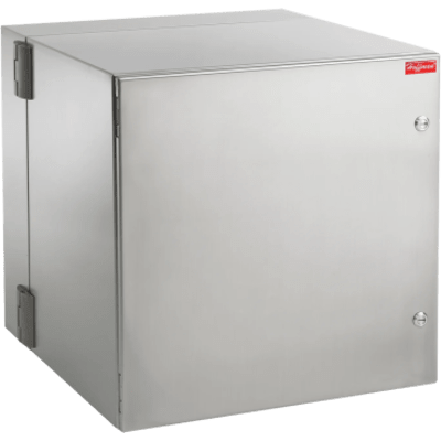 Gabinete Industrial / Protección NEMA 4/4X/12 / Acero Inoxidable SS304 / 12 UR / 19 Pulgadas / Montaje en Pared / Puerta Sólida Abatible