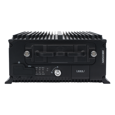 DVR Móvil Híbrido / 12 Canales / 4 TURBO HD + 8 IP PoE / H.265 / 2 Megapixel / 4G / WiFi / GPS+GLONASS / SSD 4 TB / 9-36 VDC / Sin Ventilador - Imagen 3