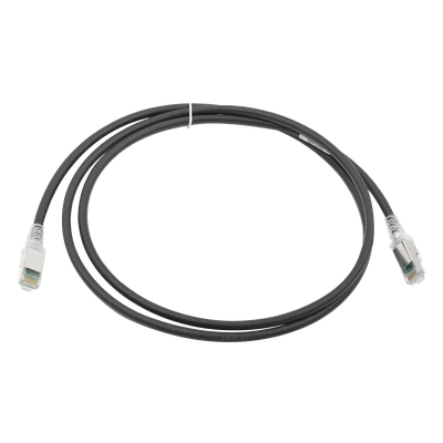 Patch Cord Cat6A S/FTP / 1.52m (5 pies) / CM/LS0H / 26 AWG / Negro / Bulk