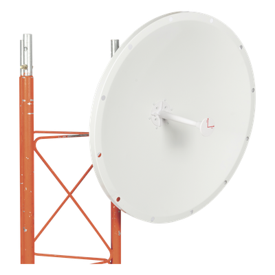 Antena Direccional / Rango Extendido 4.8 - 6.5 GHz / 28 dBi / Haz 7° / Polaridad Dual ±45° y V/H / Resistencia 200 km/h