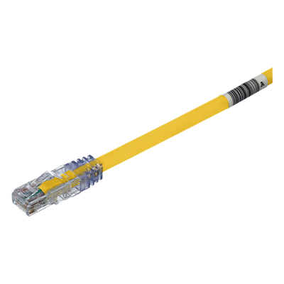 Cable de Parcheo UTP / Cat6A / 24 AWG / CM / 6.1 m (20 ft) / Amarillo