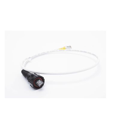 Patch Cord Industrial Reforzado / Cat6A Blindado S/FTP / IP66/IP67 / LS0H / 0.91 m (3 ft) - Imagen 3