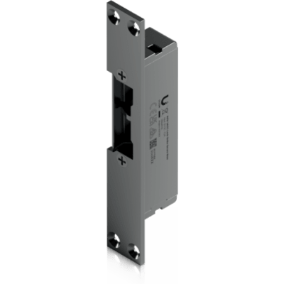 Contrachapa eléctrica de seguridad intrínseca a prueba de fallos  Fail-Secure (normalmente cerrada), sujeción de hasta 227 kg (500 lb) y profundidad de pestillo de 8 mm