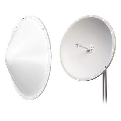 Kit de Antena y Radomo / 28 dBi / 4.8-6.5 GHz / 15 km / 0.6 m (1.97 ft) / N-Macho