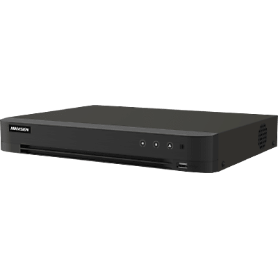 DVR 16 Canales TURBOHD + 16 Canales IP / 8 Megapixel (4K) / Audio Bidireccional / GUANLAN / Reconocimiento Facial / ACUSEARCH / 2 Bahias de Disco Duro / Salida de Video en 4K / H.265+