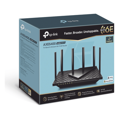 Router Triple Banda / Wi-Fi 6E AX6600 / 6 Antenas de Alta Ganancia / 1 Puerto WAN Gigabit / 4 Puertos LAN Gigabit / Puerto USB 3.0 / OneMesh - Imagen 5