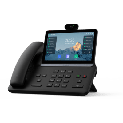 Teléfono IP Inteligente Yealink SIP-T88V Pro con Cámara HD y Auricular Bluetooth Inalámbrico
