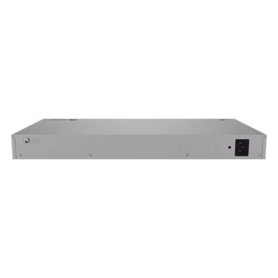 Switch Administrable Capa 2 / 24 Puertos PoE+ Gigabit / 2 SFP 2.5 Gbps + 2 SFP+ 10 Gbps / PoE Perpetuo 400 W / 98 Gbps / 73 Mpps / 3.71 kg / 442 x 220 x 43.6 mm (17.4 x 8.7 x 1.7 in) - Imagen 5