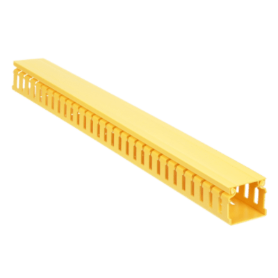 Kit de Administrador de Cables Vertical FiberRunner 2X2, Incluye Soportes de Montaje y Accesorios, Color Amarillo - Imagen 8