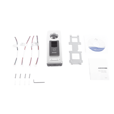 2 EN 1 / Lector Biométrico IP65 con Función de Videoportero y lector QR Incluida/ Llamada a APP de Smartphone Hik-Connect P2P (No requiere monitor) / Soporta Tarjetas - Huellas - Códigos QR / Cámara 2 MP Compatible con DVRs y - Imagen 6